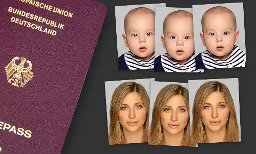 biometrische Passbilder 2 Personen
